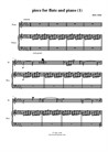 Piece for flute and piano (1)