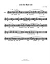 Solo for flute (1)