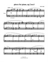 Pieces for piano